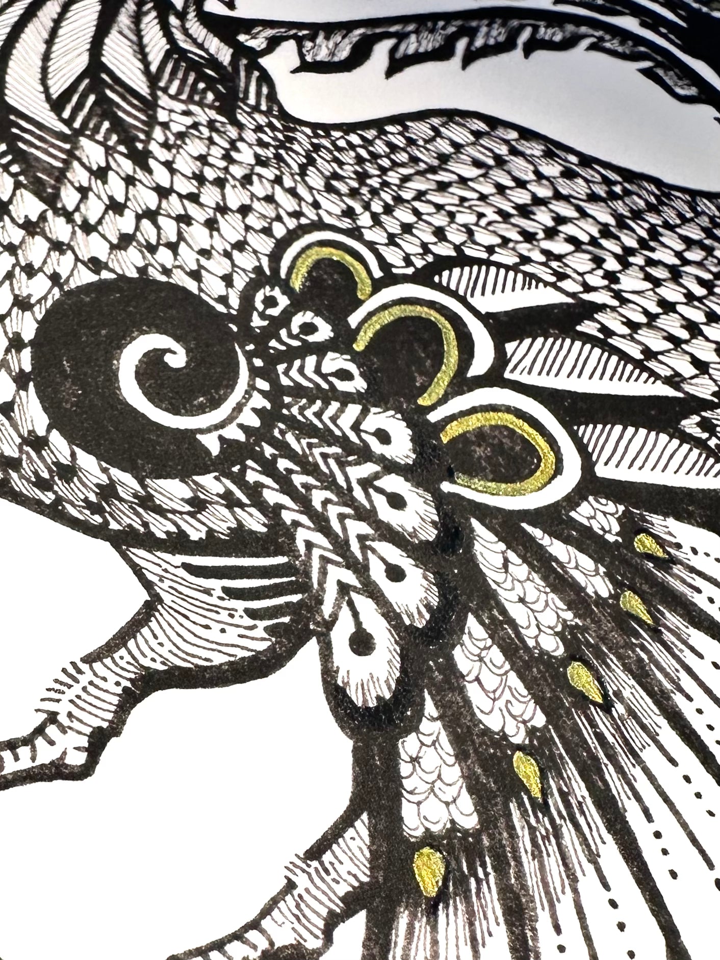 The Phoenix, 8"x8"