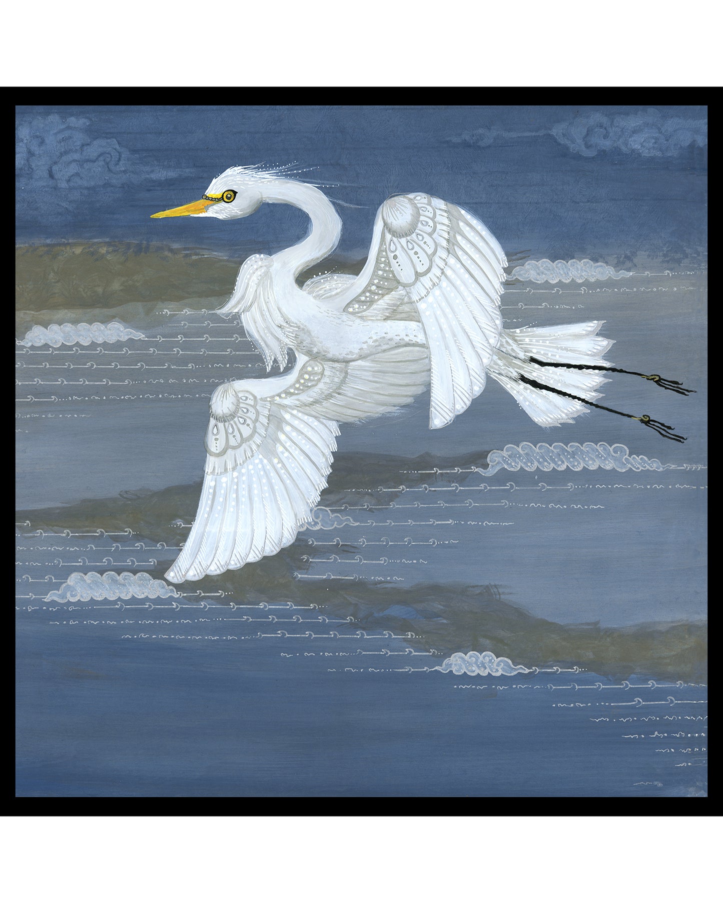 Sea of Tranquility, 8"x8"