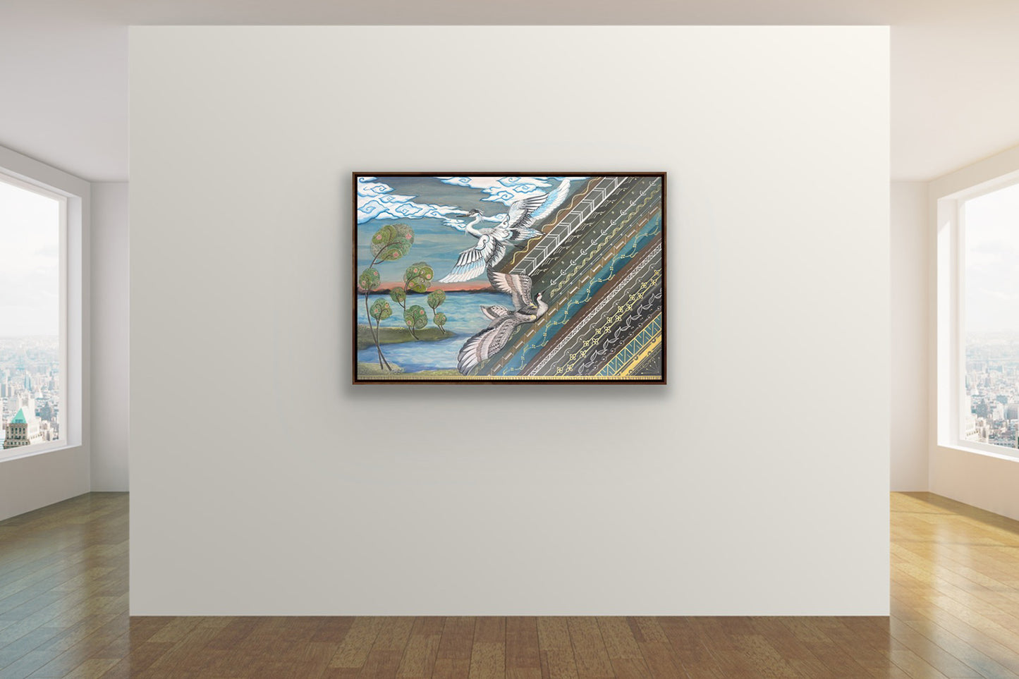 Around the Jewel, 24"x36"