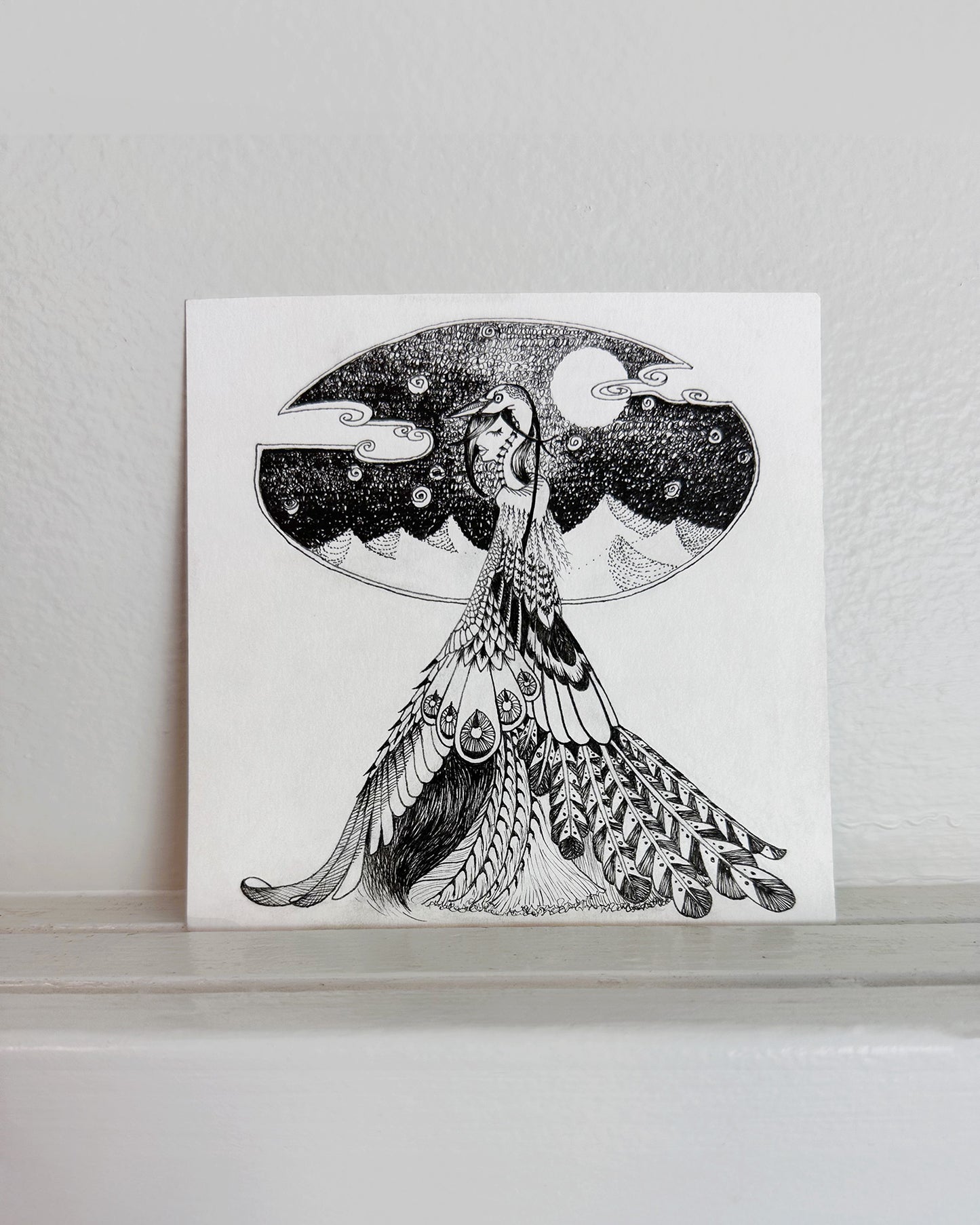 Emergent - Dusk, 6"x6"