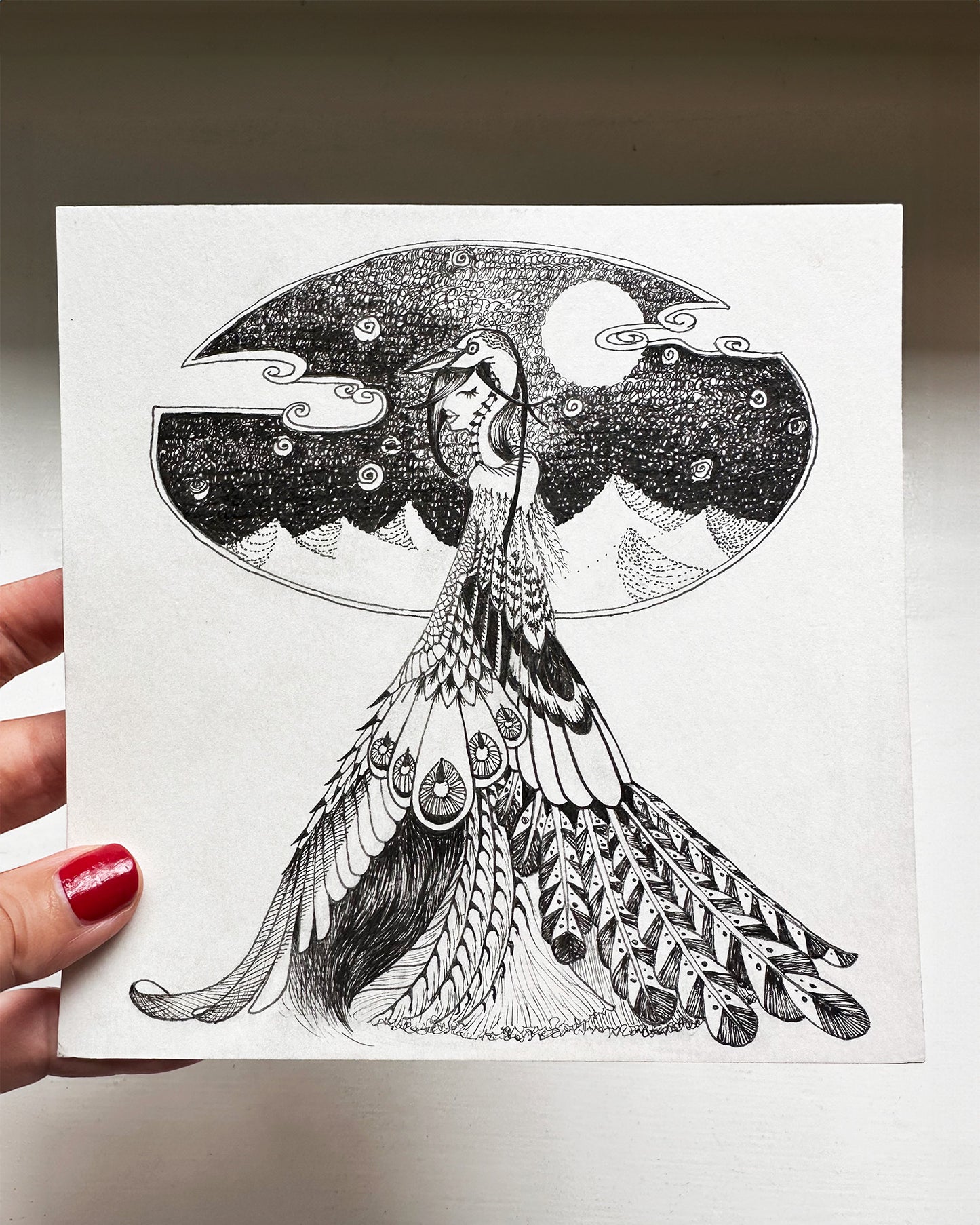 Emergent - Dusk, 6"x6"