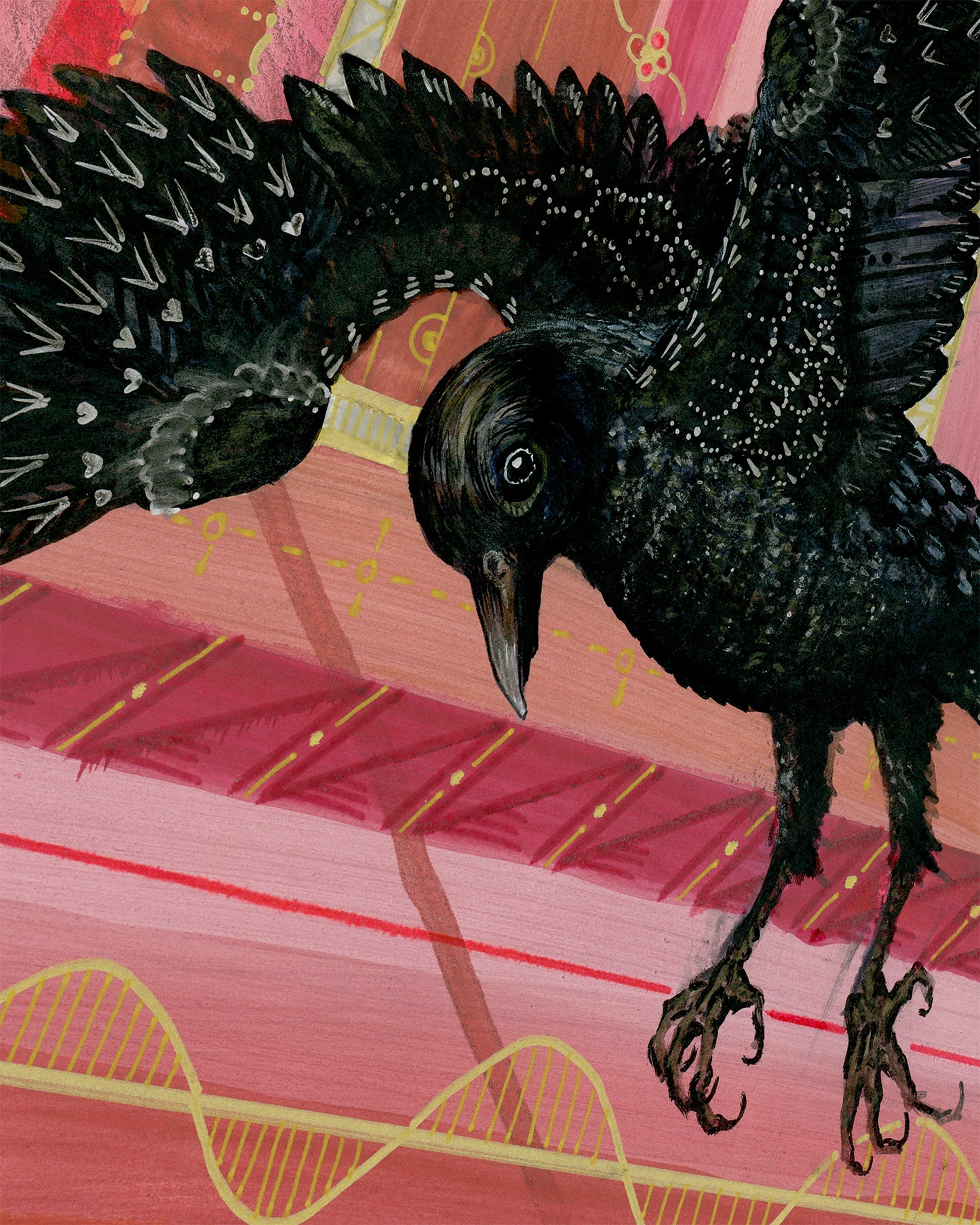 The Only Friend, 8"x8"