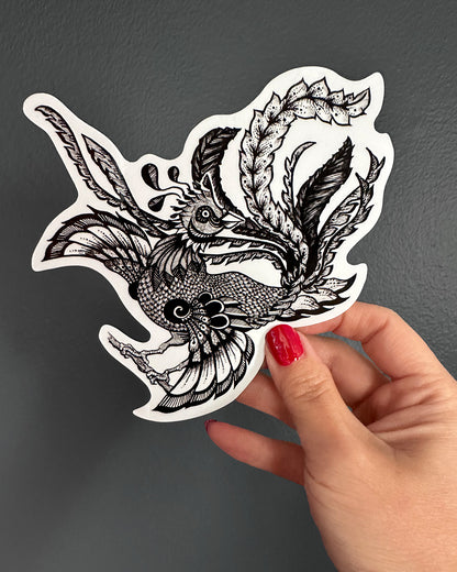 Phoenix Die-cut Sticker