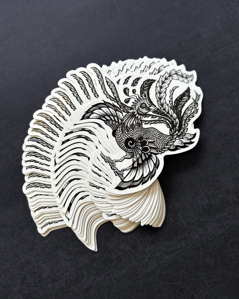 Phoenix Die-cut Sticker