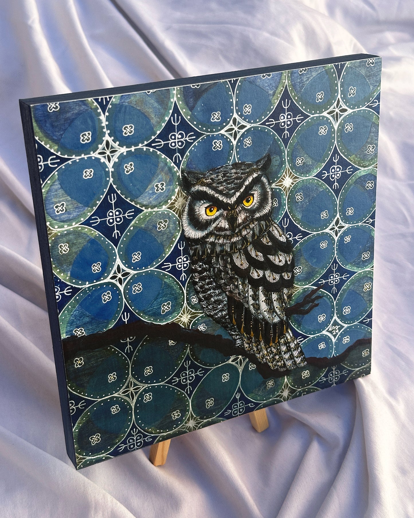 The Silent Presence, 8"x8"