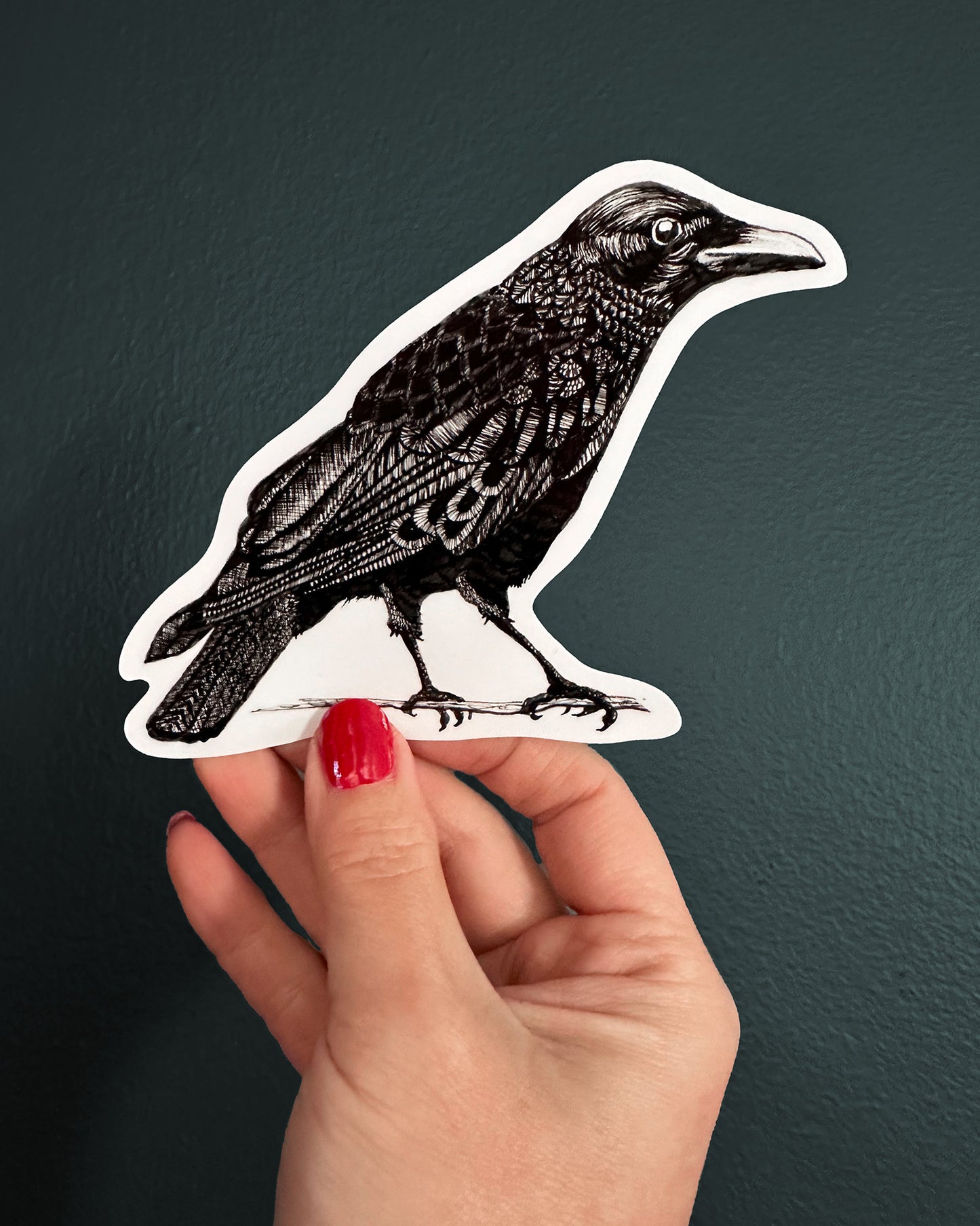 Velcrow Die-cut Sticker