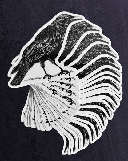 Velcrow Die-cut Sticker